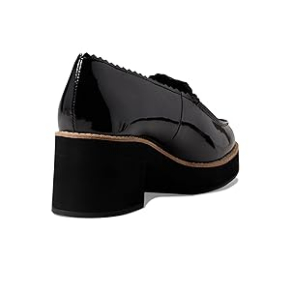 New!! 🖤 Eileen Fisher - Harria - Black Patent Leather - Size 5 - Picture 8 of 10